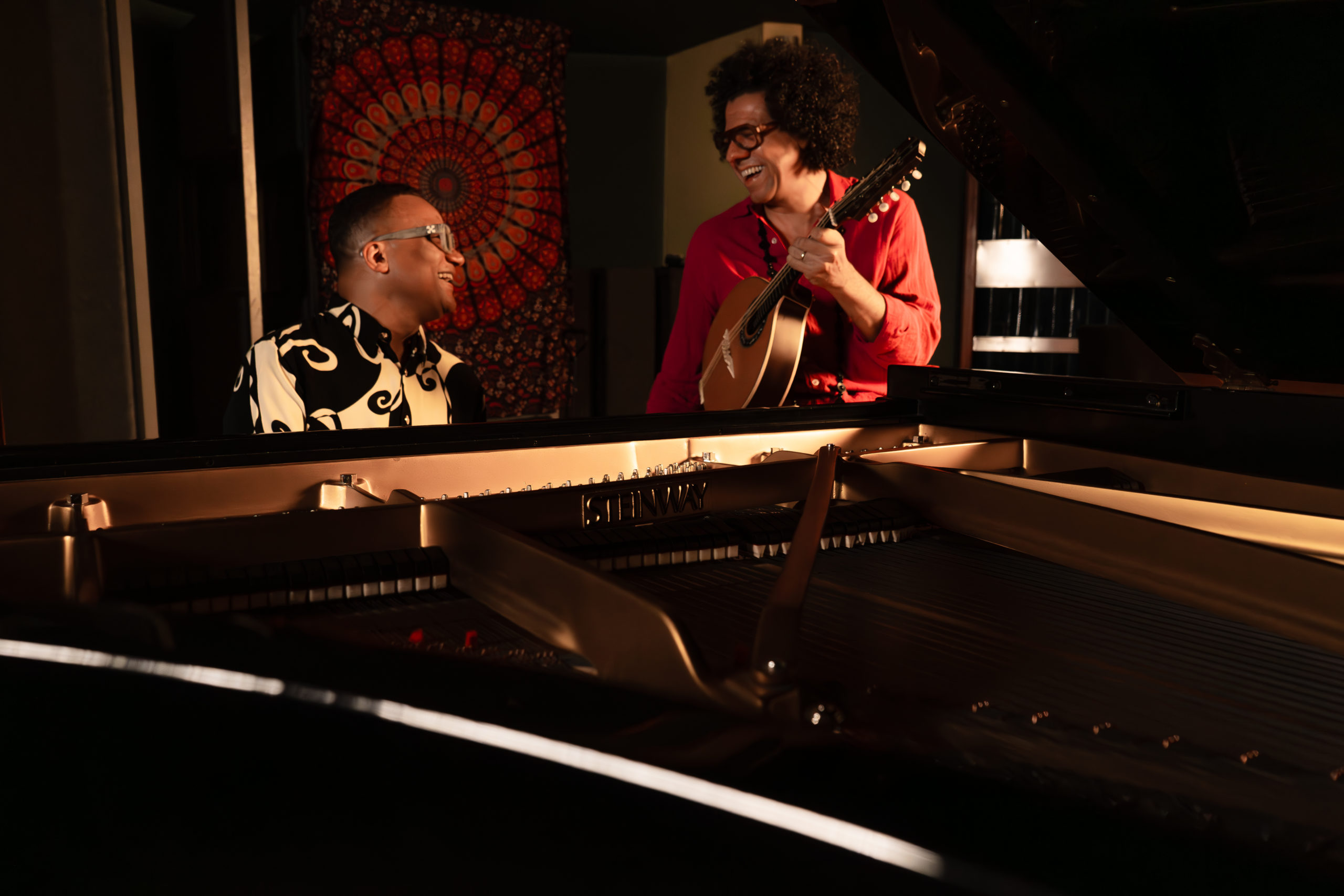 Hamilton de Holanda e Gonzalo Rubalcaba Dani Gurgel